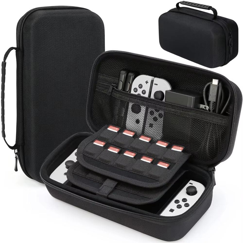 EVA игровые аксессуары коробка ударопрочная сумка профессиональный чехол для Nintendo Switch Oled