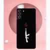 AK 47 Gun Cover For Samsung Galaxy S23 S24 Ultra S8 S9 S10 S22 Plus Note 10 20 Ultra S20 S21 FE Case