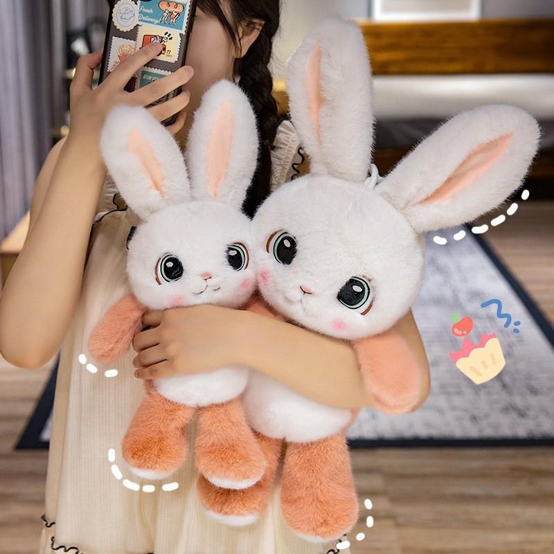 Big Eye Yaya Rabbit Plush Toy, Cute Stuffed Animal Doll, Kids Cuddle Toy, Birthday Gift for Girlfriend, 30cm