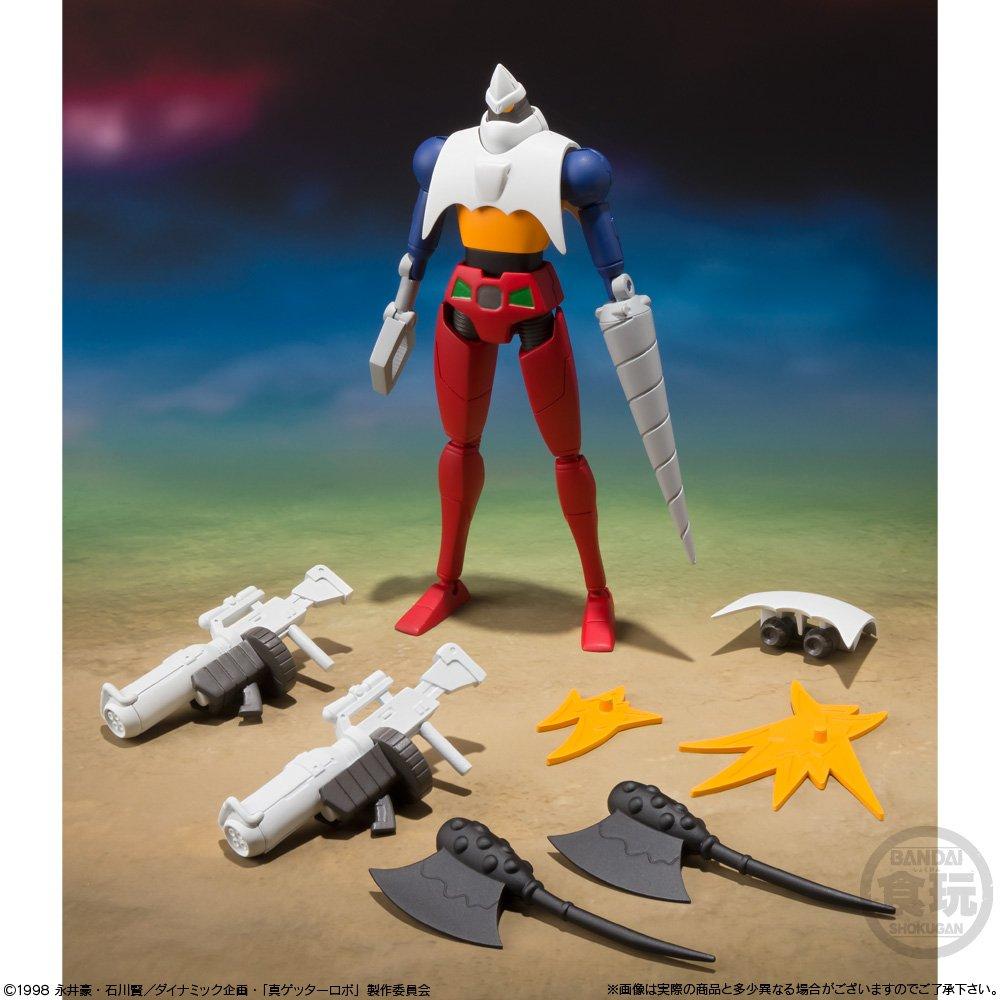 Super Minipla True Getter Robo Candy Getter The Last Day of the (Change!!) Vol.1 (3-Pack) Toys/Gum (True Change!! Robo World)