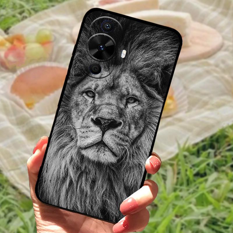 Для Huawei nova 12s Чехол Защитный Силиконовый Мягкий Черный Бампер Funda Coque для Huawei nova 12s Защитная Задняя Панель Телефона