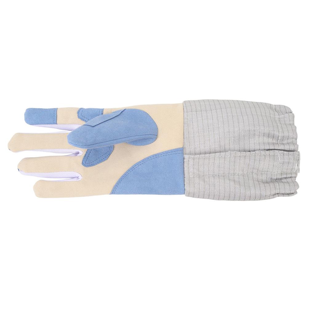 Перчатки для фехтования с подкладкой, для правой руки, противоскользящие, прочные, трикотажные, дышащие, перчатки для сабли