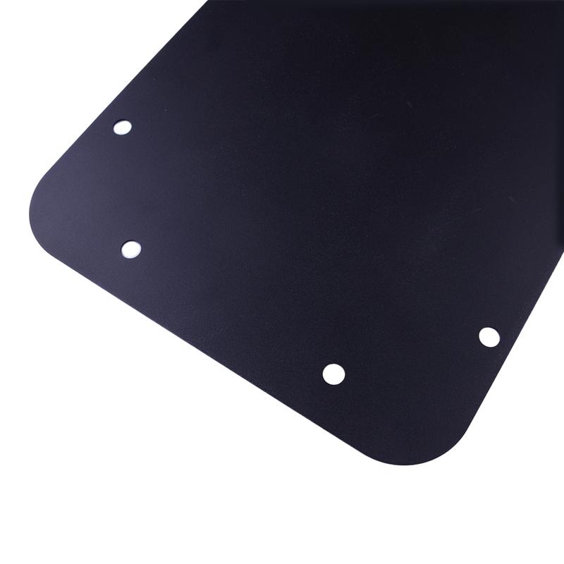 Tailgate Plug Vent-Plate Spare Tire Cover Carrier Filler Delete Black Iron fit for Jeep Wrangler JK JKU 2017-2010 2009 2008 2007
