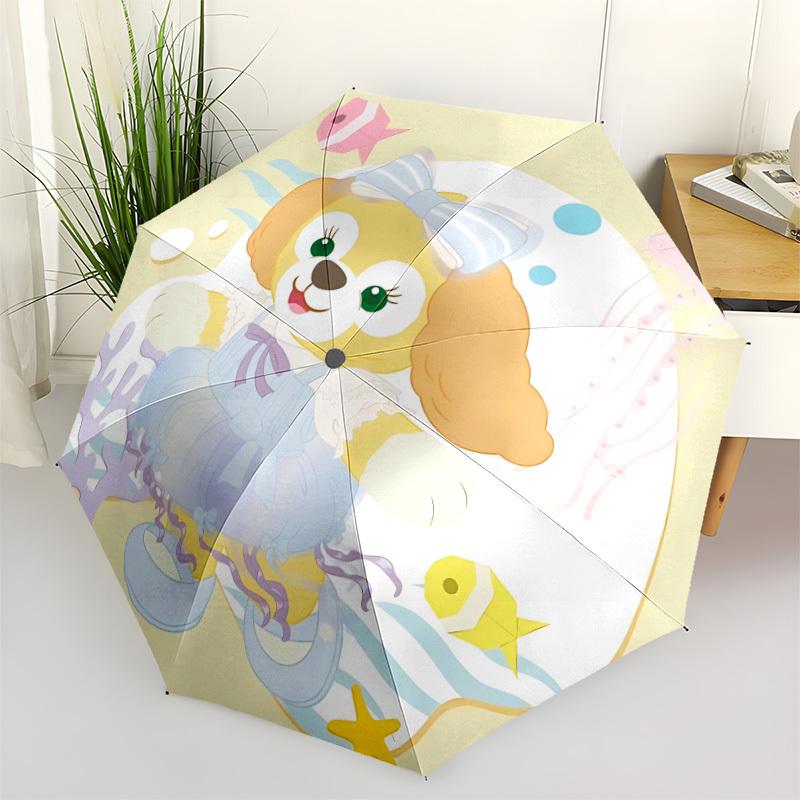 1pc CookieAnnAutomatic Open/close, All-Season Portable Folding Umbrella, Perfect Gift for FriendsSturdy Ribs yy250811029
