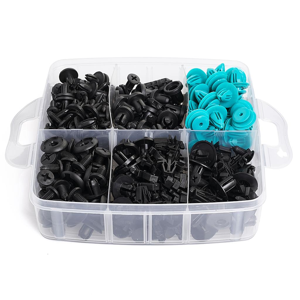 Set Of 635 + 45 Universal Car Clips