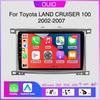 8GB+128GB Android 13 Radio For Toyota LAND CRUISER 100 2002-2007 Car Stereo Multimedia Player Carplay Auto GPS Navigation 2DIN