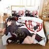 New 3D Anime Hu Tao Genshin Impact Duvet Cover Bedding Set Comforter Linen Pillowcases Home Decor Single Double Twin King Queen