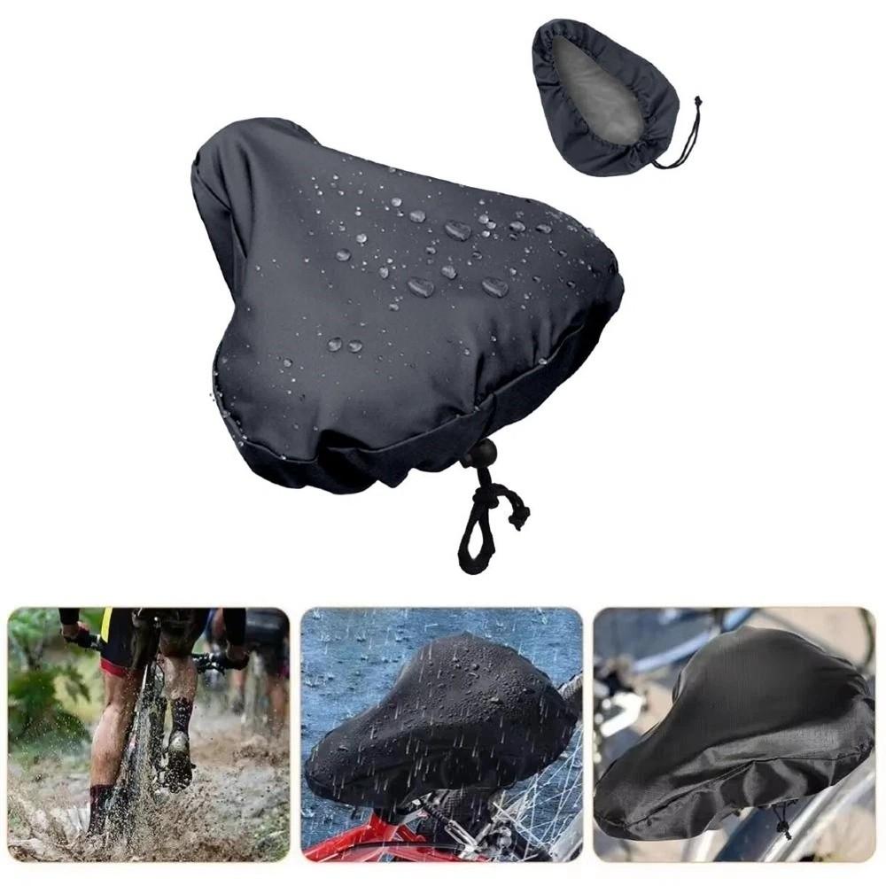 Washable Bicycle Saddle Rain Cover Dust-proof Bicycle Seat Cushion Bicycle Accessories