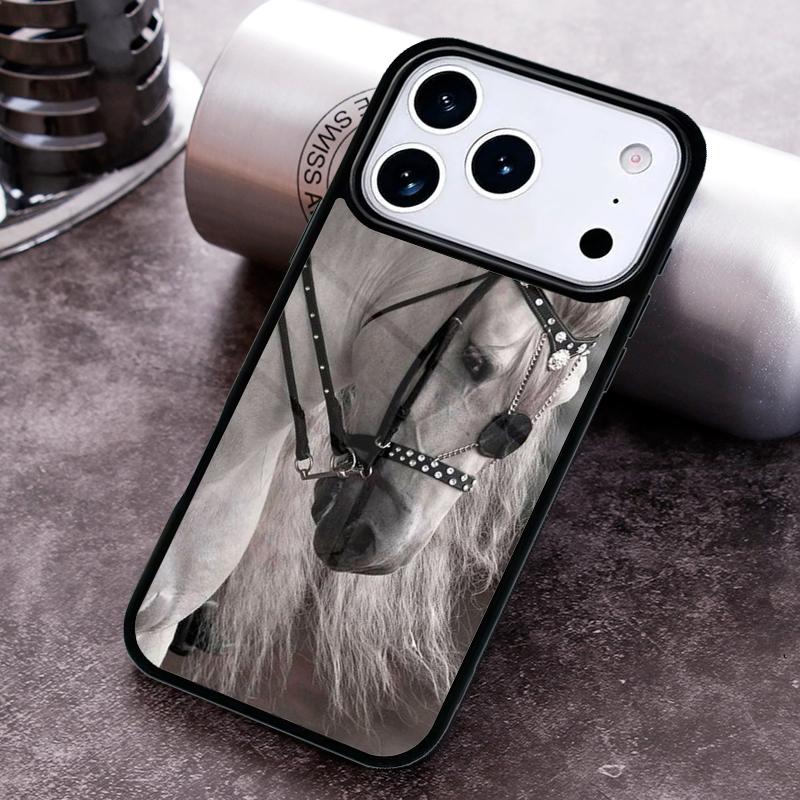 КРАСИВЫЙ ЧЕХОЛ ДЛЯ ТЕЛЕФОНА С ЛОШАДЬЮ для iPhone 17 16 15 Pro Max Air 14 13 12 11 Plus Ударопрочный Чехол
