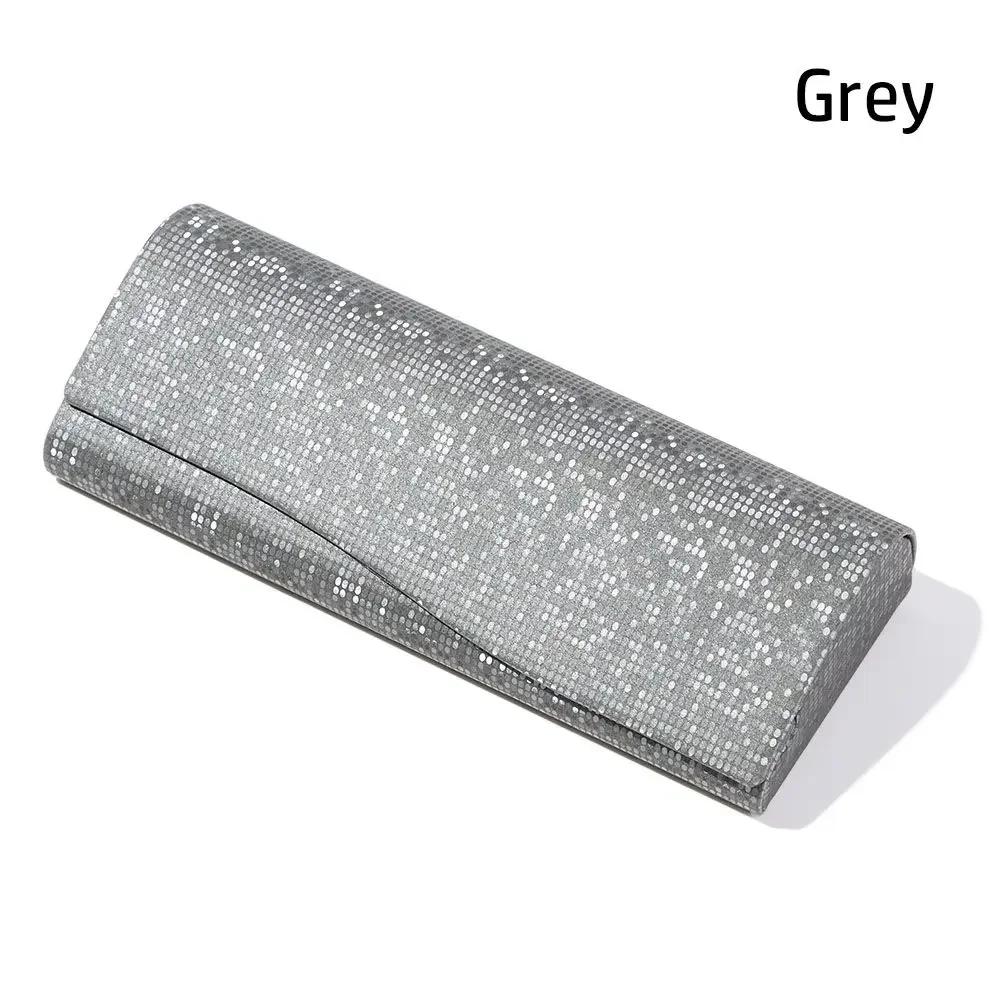 Fashion Pressure Resistant Portable Glasses Case Waterproof Retro Shiny Myopia Glasses Case Eye Storage Box Sunglasses Box
