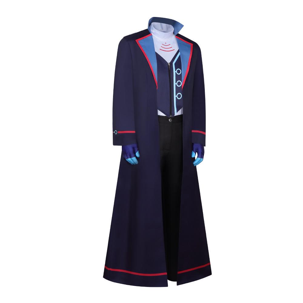 Hazbin Hotel Charlie Morningstar & Vox Cosplay Costume, TV Demon Halloween Stage Role Play Suit
