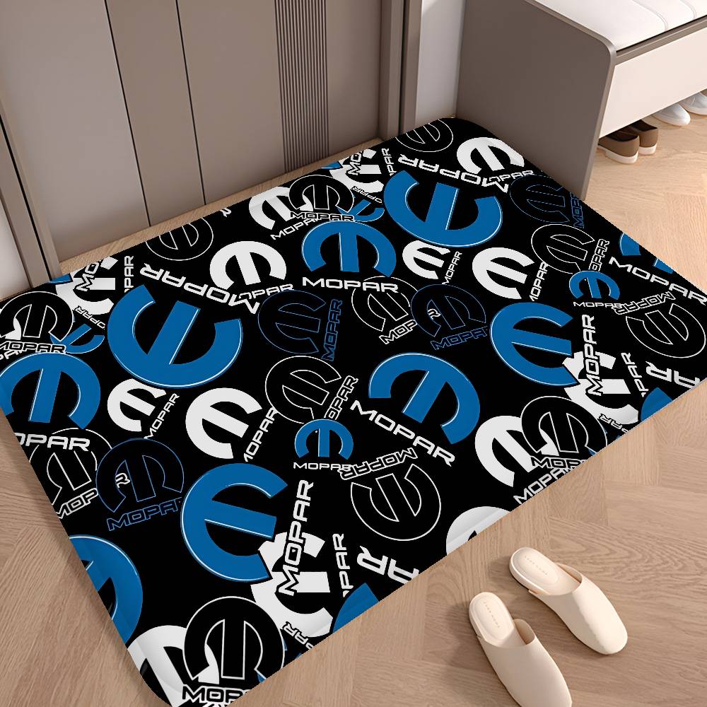 M Mopar Bathroom Mat Kids Room Bedroom Decoration Balcony Anti Slip Doormat Living Room Welcome Rug