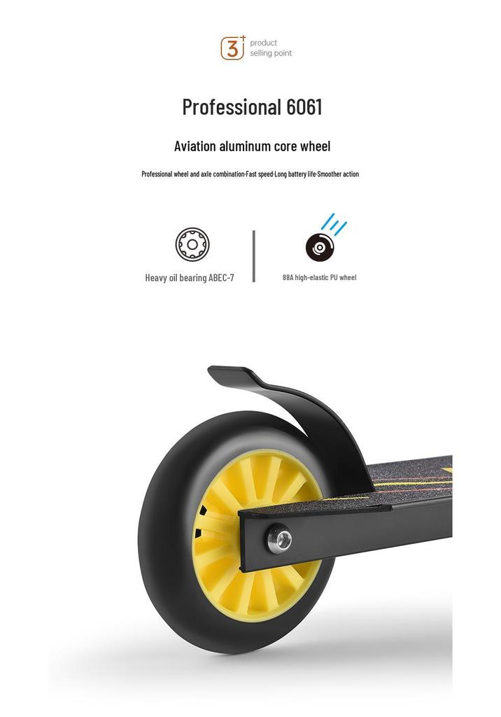 Adult & Teen Street Freestyle Two-Wheeled Scooter