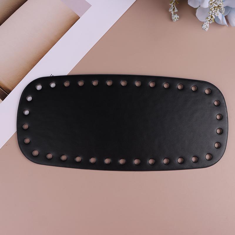 Round Leather Bottom With Holes Rivet Handbag Diy Women Shoulder Crossbody Bags Accessories