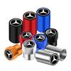 AABIC1 Car Tire Valve Stems Cap Knurling Style Tire Valve Cap Tire Wheel Stem Air Valve Cap For Mercedes Benz W211 W204 W210 CLA GLA1