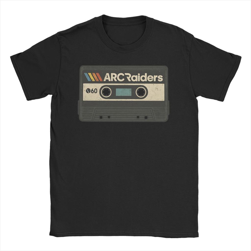Мужские Женские Футболки ARC Raiders Модные Хлопковые Футболки с Коротким Рукавом Игровые Футболки для Стрельбы Круглый Вырез Одежда Большого Размера Мужская Футболка