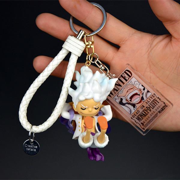 Аниме One Piece Gear 5 Фигурка Луффи Подвеска Брелок Кукла Подвеска Игрушка Украшение Подарок Красивый Дизайн Прочный