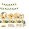 Winnie The Pooh Birthday Party Decoration Paper Cup Plates Napkins Table Cover Balloons Banner Serves 10 Guests Baby Shower