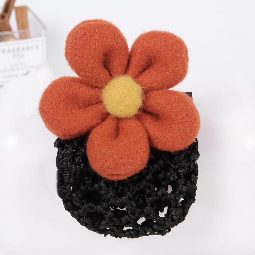 Корейский стиль крючком сетка для пучка заколки для волос крышка сетка кружево сетка для волос для девочек