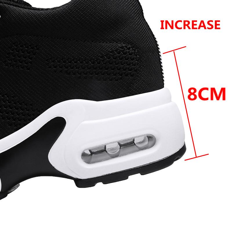 Size 34-39 Women Fashion Lightweight Sneakers Increase Shoes Outdoor Casual Shoes
