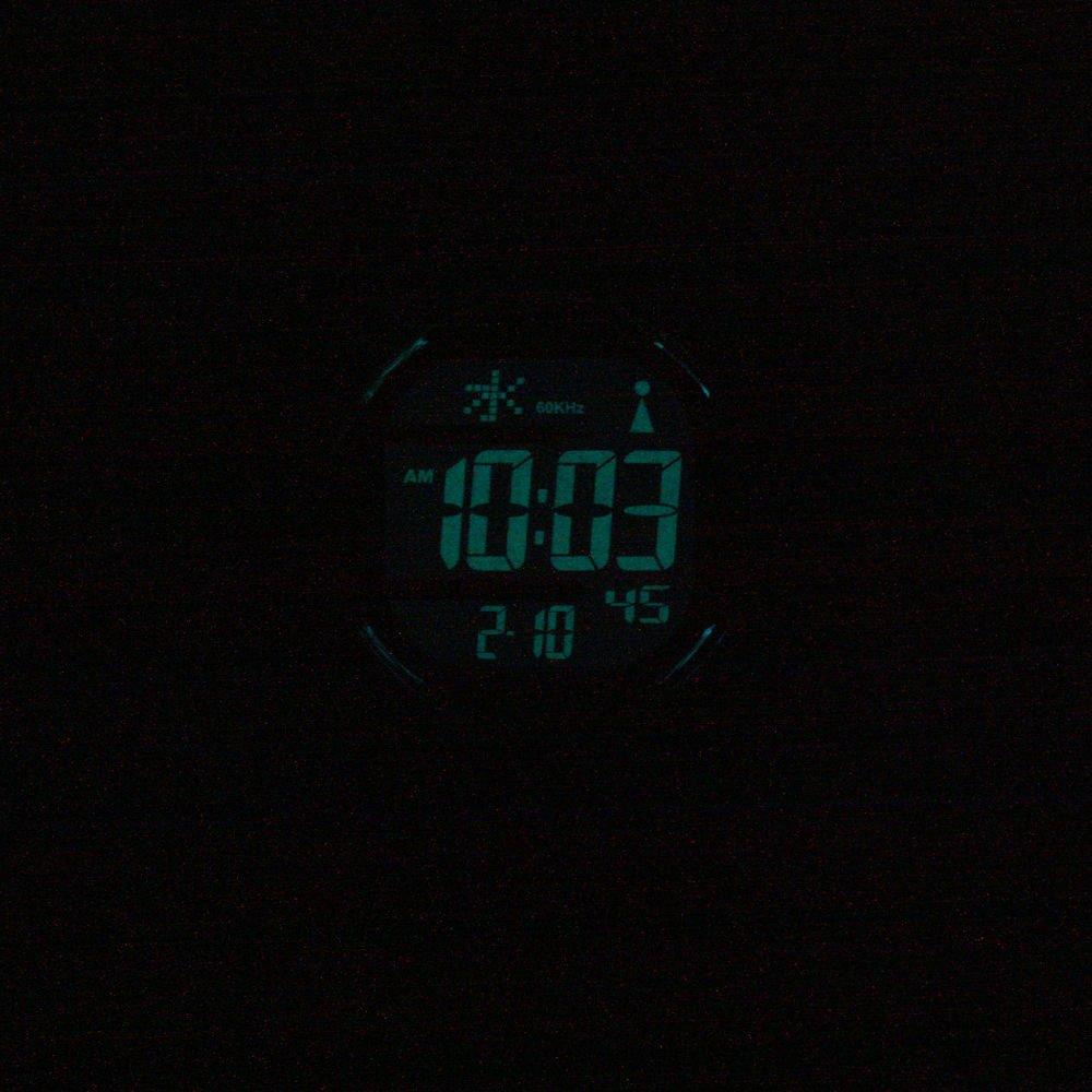 Arias AD06517RCSOL7 Цифровые радиоуправляемые солнечные часы, мужские, черные