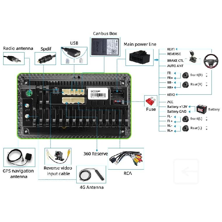 SKYFAME Car Frame Fascia Adapter Canbus Box Decoder Android Radio Dash Fitting Panel Kit For Opel Corsa Adam
