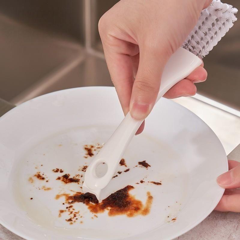 Прочный пластиковый очиститель для барбекю, многофункциональная щетка для чистки гриля, инструмент для глубокой очистки кухонной раковины, столешницы, посуды