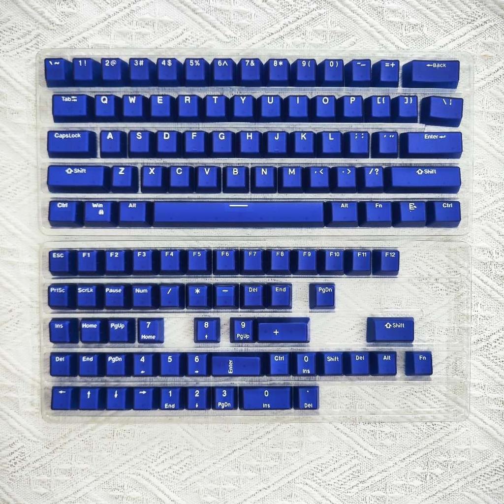 114 Keys Emerald Doule Shot PBT Keycaps Translucent Pudding Keycaps RGB Backlit OEM Profile for Gaming Keyboard MX Switches