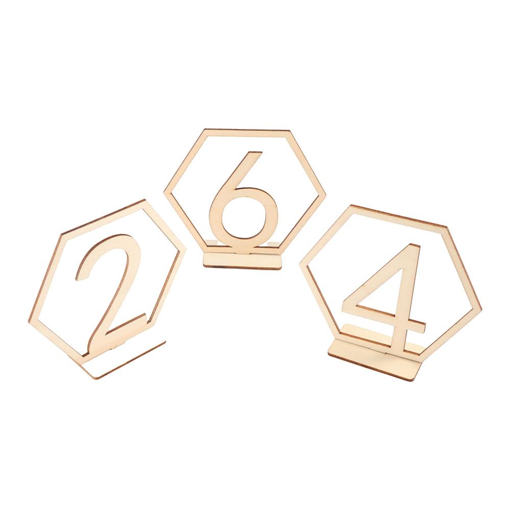 Engagement Birthday Wooden Seat Number Table Number Plate Digital Seat Signs Table Number Signs
