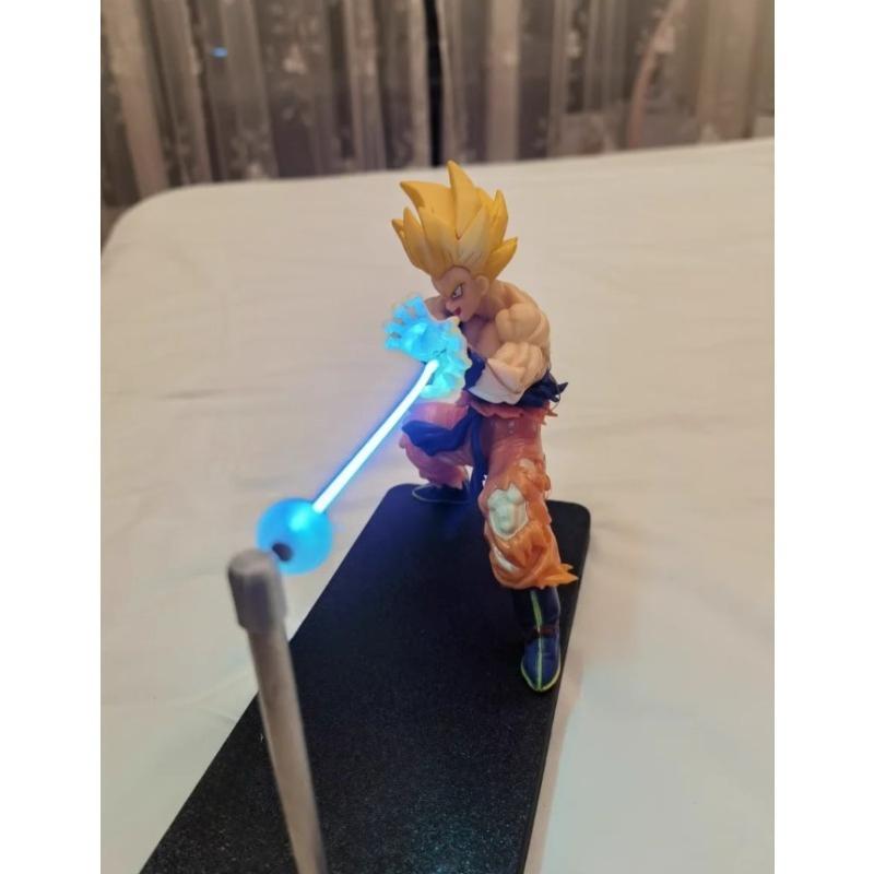 Son Goku Night Light Anime Touch Kamehameha Night Light Creative Desk Decoration Cool Model Doll Boys Gifts