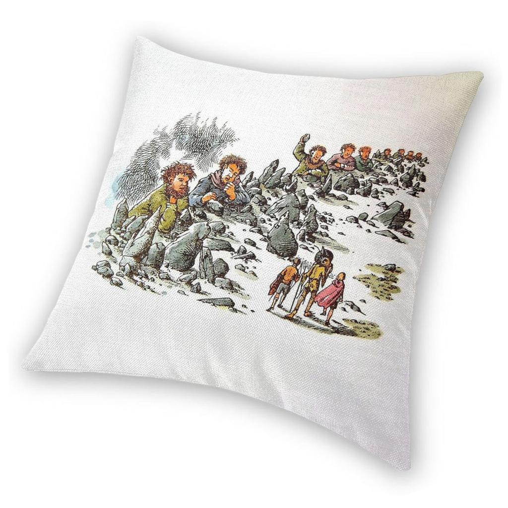 The Silver Chair Narnia Square Pillowcase Polyester Linen Velvet Printed Zip Decorative Pillow Case Room Cushion Case