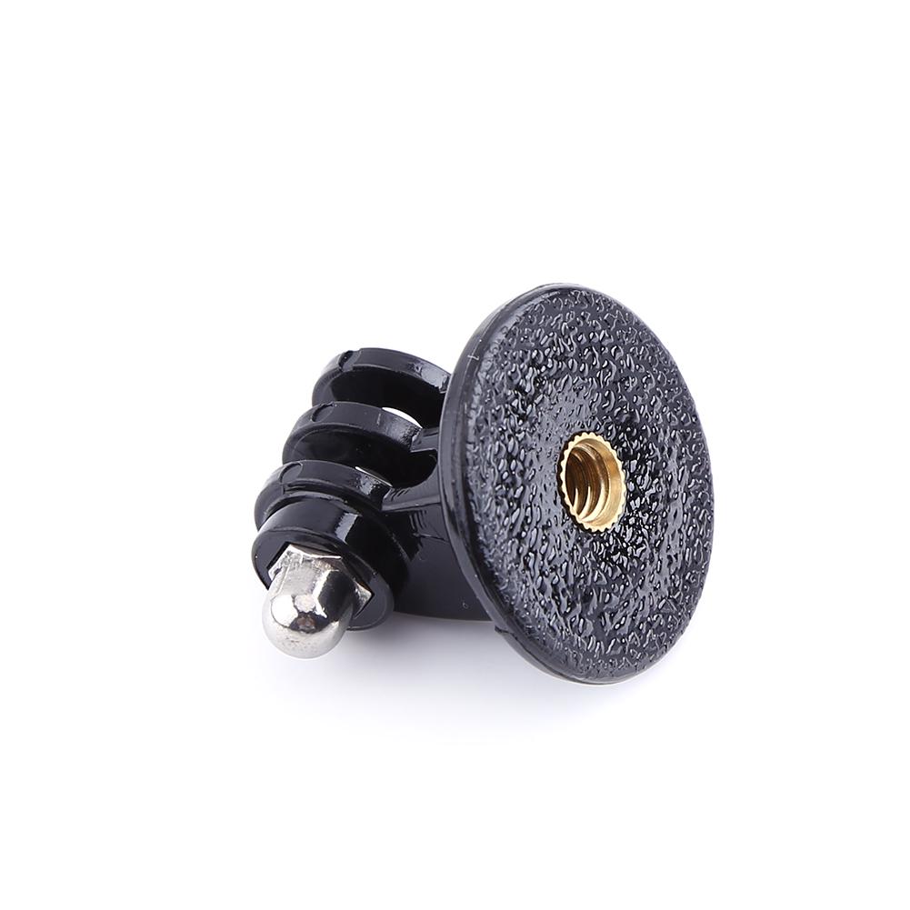 Черный адаптер для горячего башмака 1/4 дюйма с набором адаптеров для крепления на штатив для камеры Gopro Hero 2/3/3 +/4