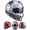Retro Motorcycle Scorpion Helmet Nitrinos Kask Vintage Combination Helmet Capacete De Moto Cruiser Casco Moto Casque