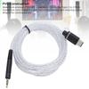 Гибкий USB-C кабель для наушников 2,5 мм для M30X M40X M50X для проводных наушников HD598 599 HD558