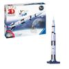 Ravensburger 3D Puzzle, Apollo 11 Saturn V Rocket, 440 Pieces, Finished Size: 98.1cm Tall, Item Number 11545 7, Ages 8+ [Puzzle, 3D Puzzle, Gift