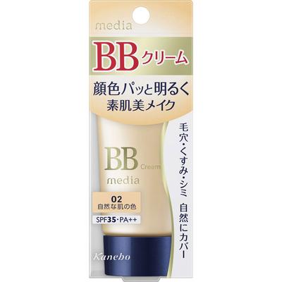 Крем Media BB Cream S 02 35 г. Макияж для кожи После кондиционирования кожи с помощью тонера возьмите необходимое количество крема и распределите по большой поверхности, начиная с