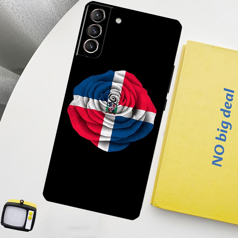 Флаг Доминиканской Республики Чехол Для Samsung Galaxy S22 Ultra S23 FE S9 S10 Note 10 Plus Note 20 Ultra S20 S21 FE