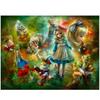 Full 5D Diy Diamond Painting Cartoon Girl with Friends Embroidery Cross Stitch Home Decor Handmade