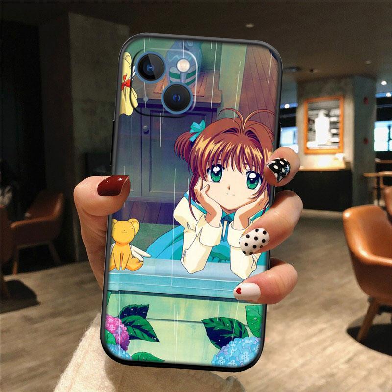 Чехол для телефона TR7 C-Cardcaptor S-Sakura Shell для OPPO A40 A60 A80 A15 A16 A16K A12 A17 A17K A54 A54S A53 A53S A55 A56 A57 A98 F23