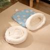 Comfortable Thickened Cat Sleeping Bag Soft Pocket Type Cat Bed Warm Closed Cat Bed Funny Pet Nest Lovely Nest Pet Supplies