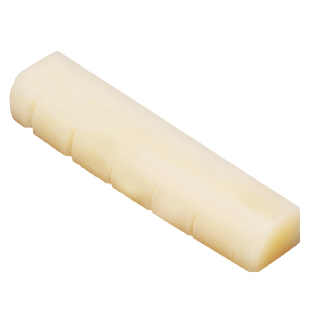 Неотбеленные порожки для акустической гитары подходят для 43-миллиметрового слота для гитары Pure Complete Bone Аксессуары для гитары