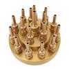 Fountain Nozzle Brass G2 Inch DN50 3 Tier Adjustable Column Water Fountain Nozzle Sprinkler Spray