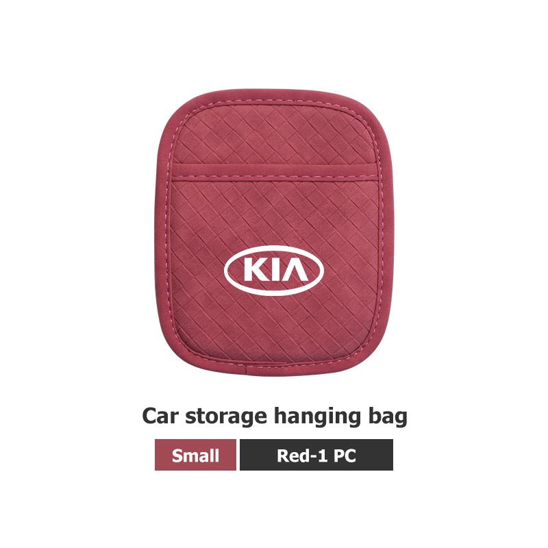 ASP1 Car Seat Side Self-adhesive Hanging Storage Bag Multi-Functional Organizer Tool For KIA Stinger Optima Cerato Soul Venga Forte