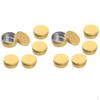 10pcs Empty Makeup Aluminium Pot Lip Balm Container Case Box 100ml