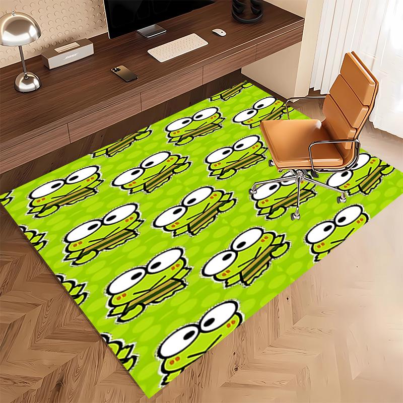 1pc Sanrio3 Print Area Rug - Soft, Washable Non-Slip Indoor Mat, Living Room, Home Office Decorative Rug,Office Decorative
