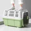 Airline Pet Carrier Portable Travel Pet Crate Feline Travel Carrier Sturdy Dog Transport Kennel Easy to Clean for Cats