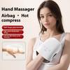3D Air Compression Hand Massager with Heating - Finger/Palm/Wrist Pain Relief, Adjustable Warm Therapy