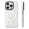Неоново-желтый прозрачный силиконовый чехол для телефона iPhone 12-17 Pro Max с MagSafe