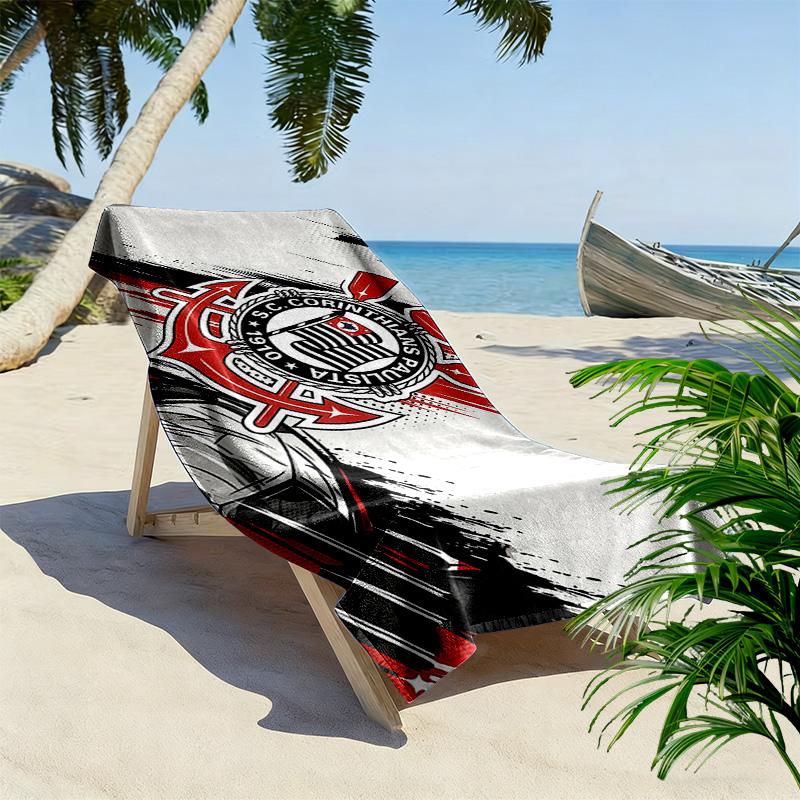 Corinthians Print Beach Towel, Large Soft Quick Dry Towel for Beach Camping Swimming