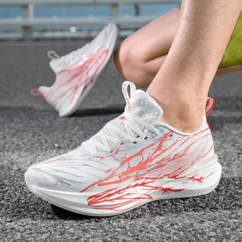 Chitu 8pro Heartbeat Luminous Running Shoes Men's Breathable Children's Running Shoes Are Really Explosive Ultra-lightweight Carbon Board Sports Shoes